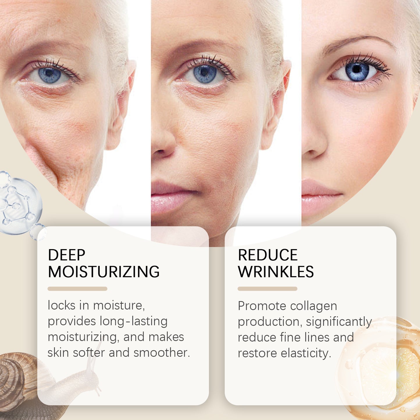 Hoygi Snail Mucin Serum – Hydrates, Moisturizes & Brightens Skin