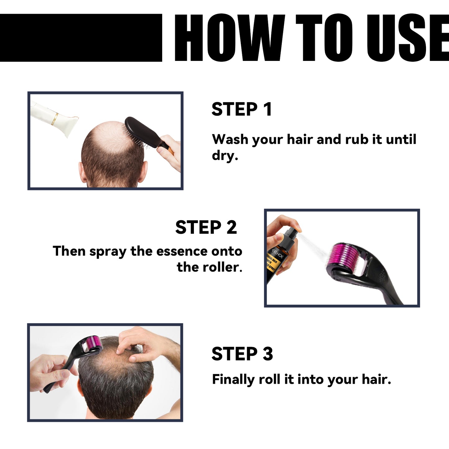 Herbal Hair Essence Spray,Prevent Falling Hair And Scalp Moisturizing And Nourishing Solution