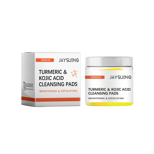 Jaysuing Turmeric Acid Cleanser Pad, Gently Cleans Facial Skin Pores And Reduces Acne Spots