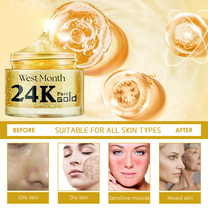 24K Collagen Cream – Brightens, Moisturizes & Reduces Fine Lines