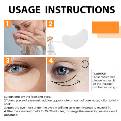 EELHOE Collagen Eye Mask – Reduce Dark Circles, Fine Lines & Bags